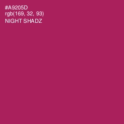 #A9205D - Night Shadz Color Image